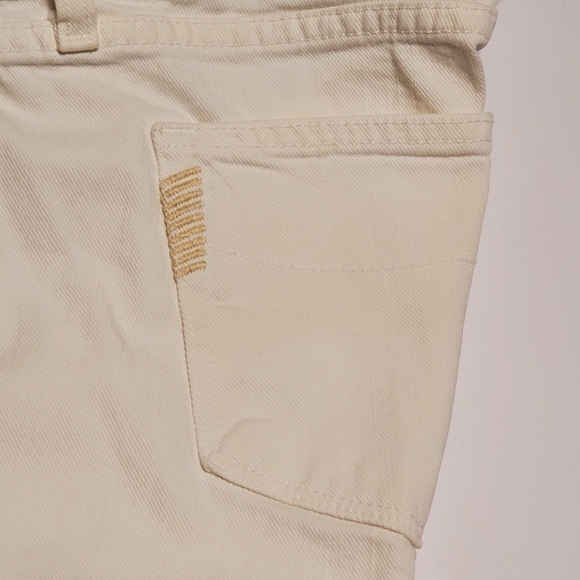 Paige Premium Capri Jeans Denim White Melrose Sz 30 X 24. 5" - Picture 12 of 16